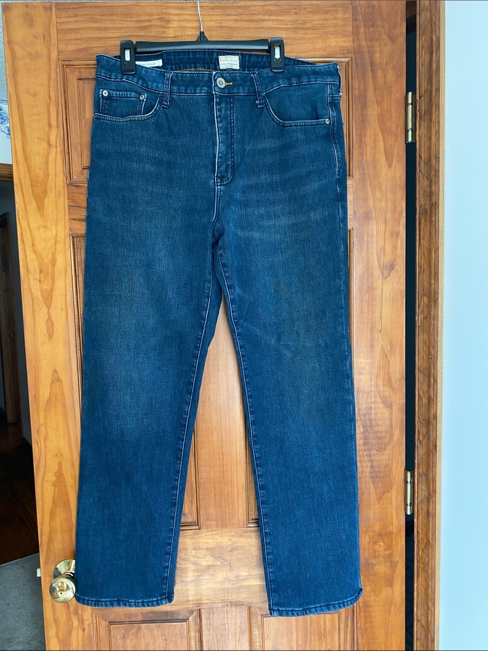 Weatherproof Men's Dark Blue Straight Jeans